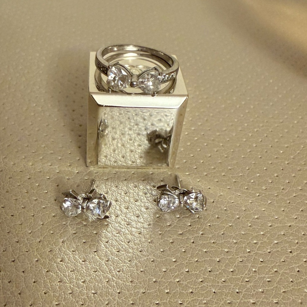 Elegant Silver Jewelry Set